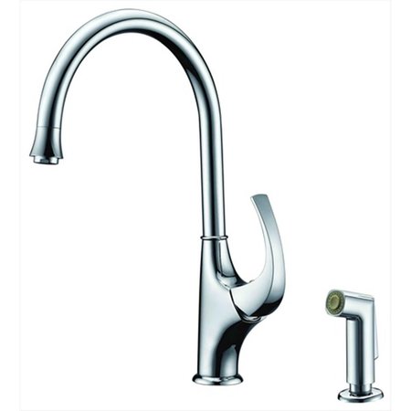 DAWN KITCHEN SingleLever Chrome Kitchen Faucet With SideSpray AB04 3276C